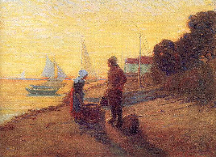 Newman, Willie Betty Shore Scene: Sunset